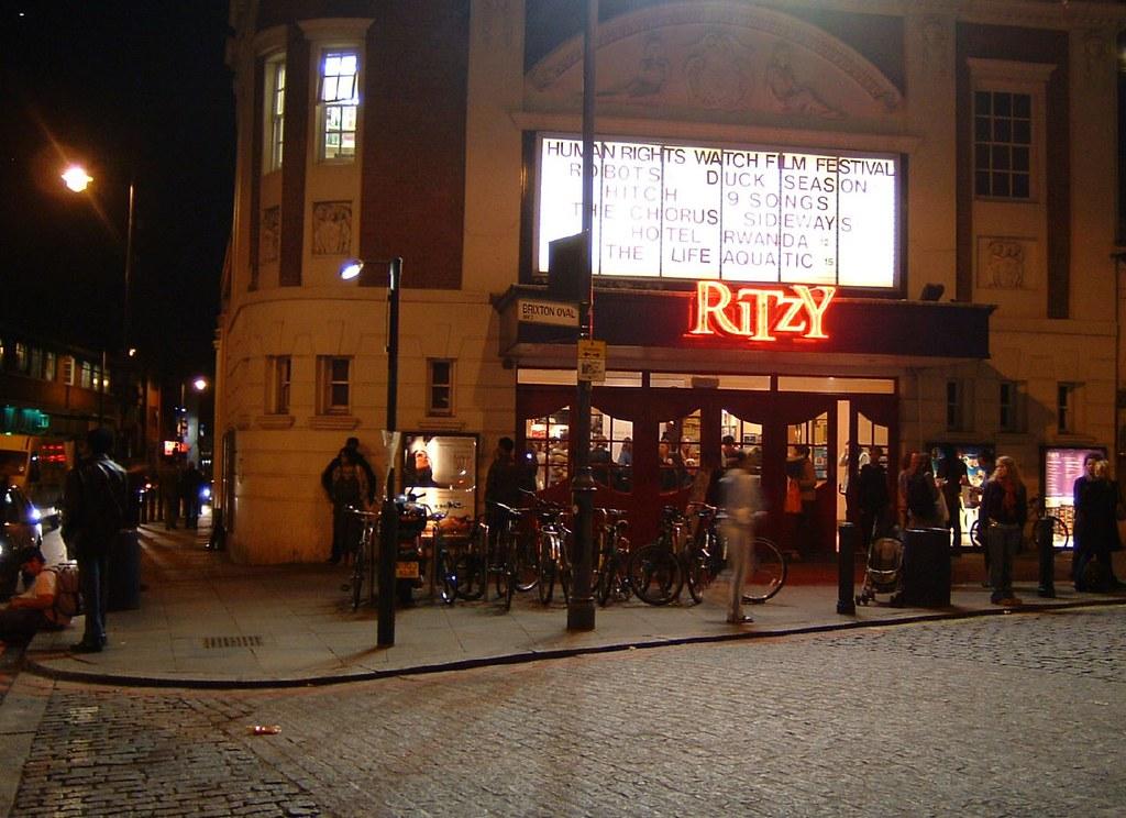 "Ritzy Cinema, Brixton" by bongo vongo is licensed under CC BY-SA 2.0