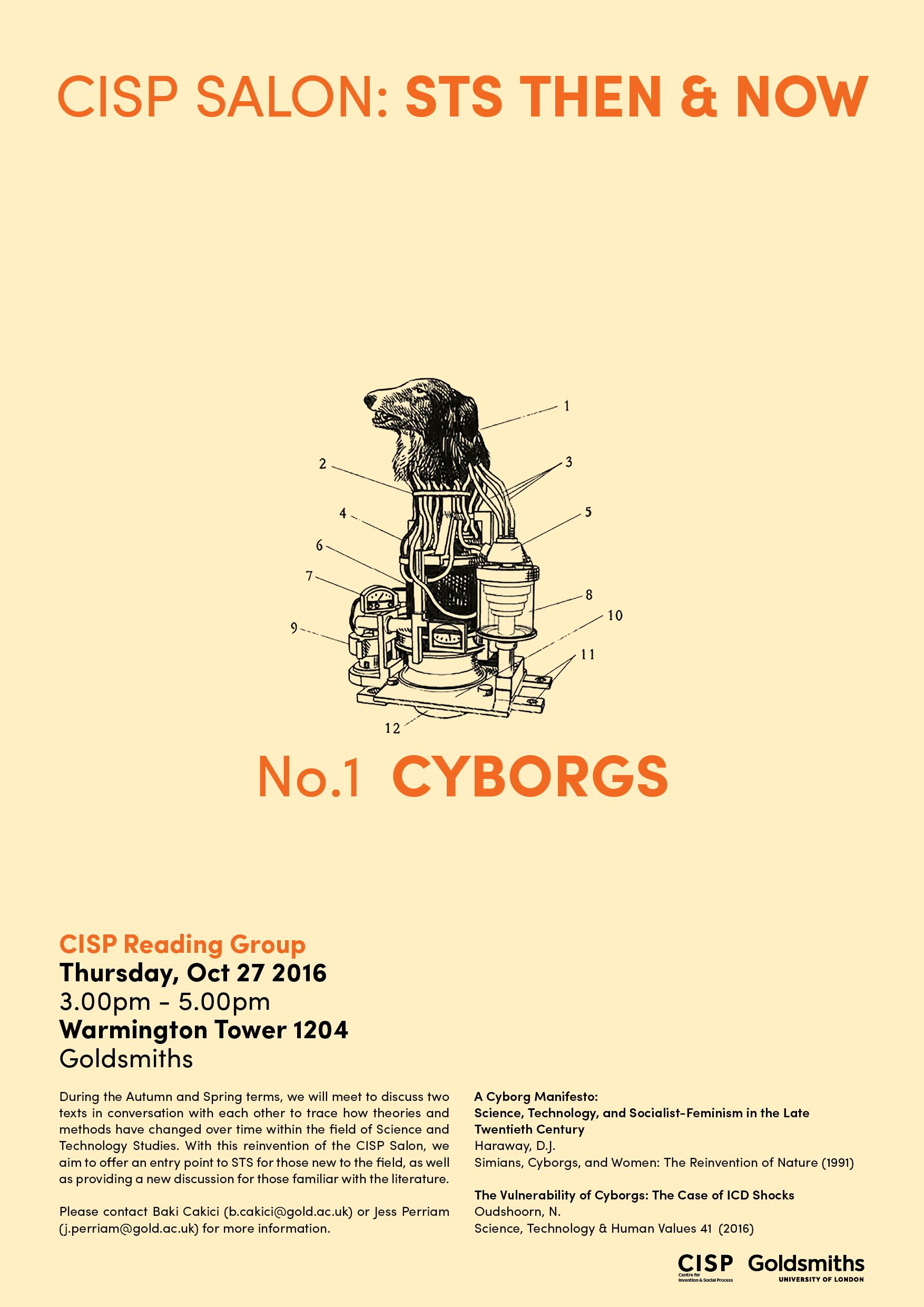 CISP Salon 2016/17: Cyborgs
