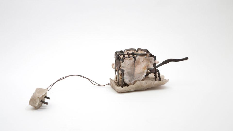 Photograph of disassembled toaster as part of The Toaster Project