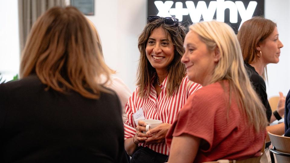 Participants networking during the Scale Creative Leaders gathering in Birmingham.
