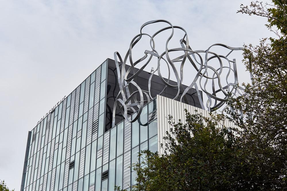 The striking Ben Pimlott Building opened in 2005