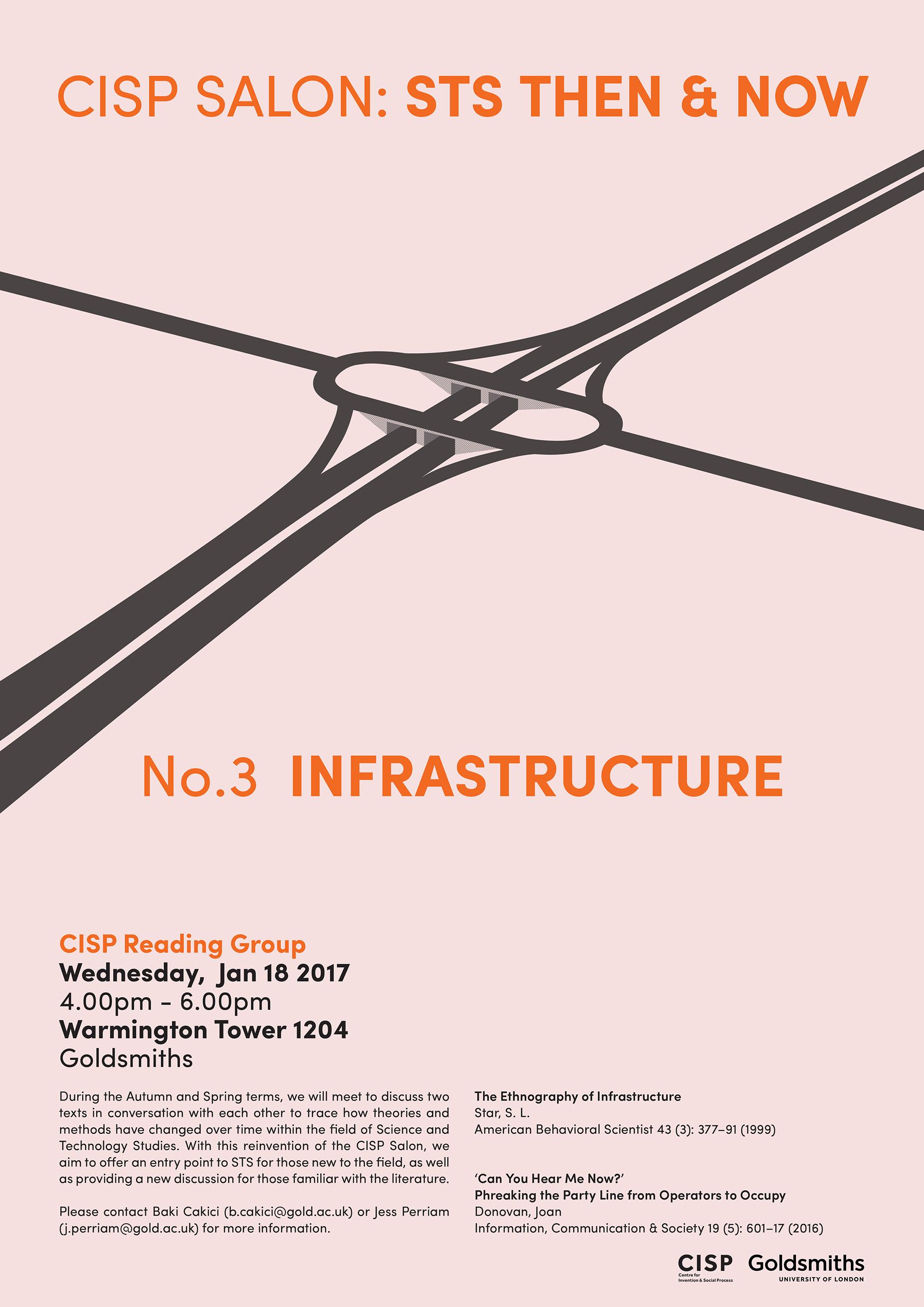CISP Salon 2016/17: Infrastructure