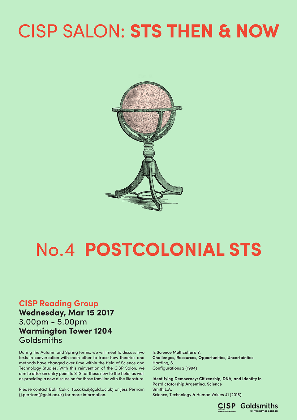 CISP Salon 2016/17: Postcolonial STS
