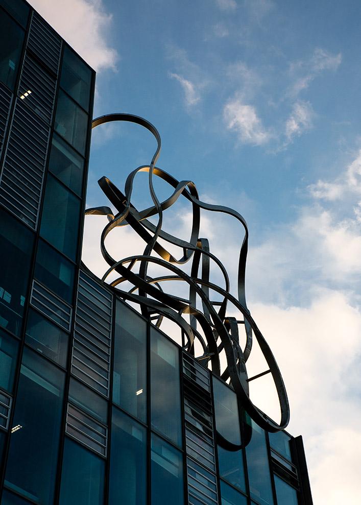 The Squiggle of the Ben Pimlott Building