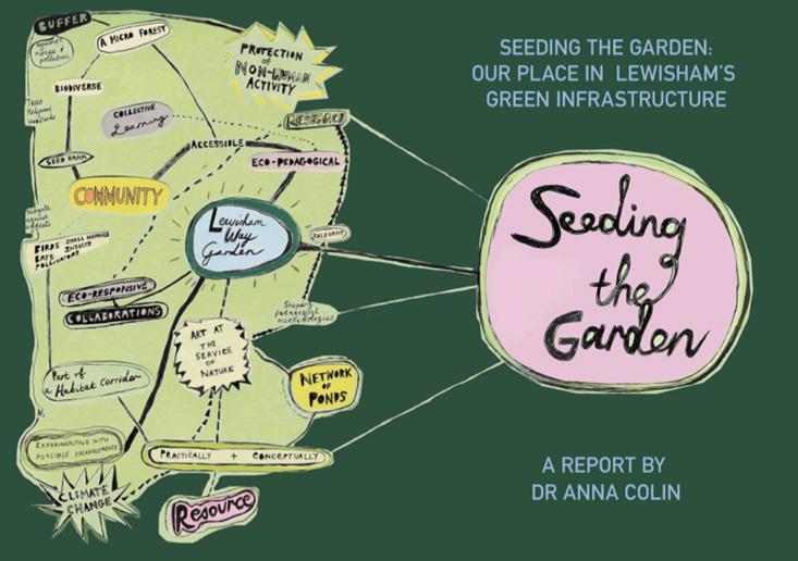 Cover of the report Seeding the Garden by Dr Anna Colin