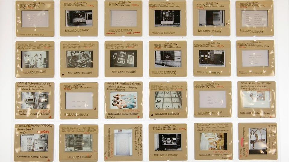 A set of slides from the Womens Art Library